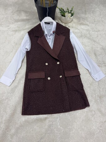7889 BUKLET YELEK BORDO - 1