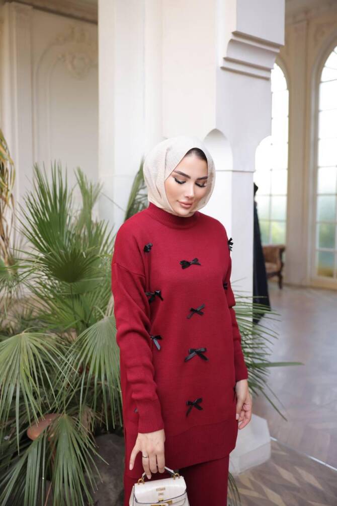  1106 TRİKO TAKIM KIRMIZI - 1