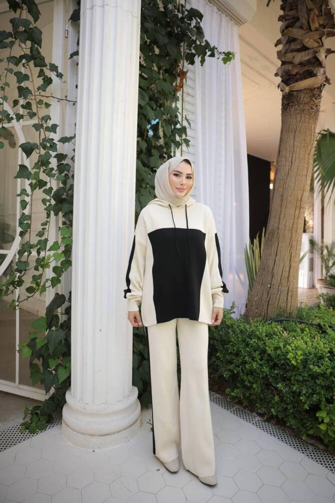 001 TRİKO TAKIM BEJ - 1