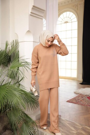 1053 TRİKO TAKIM CAMEL - 2