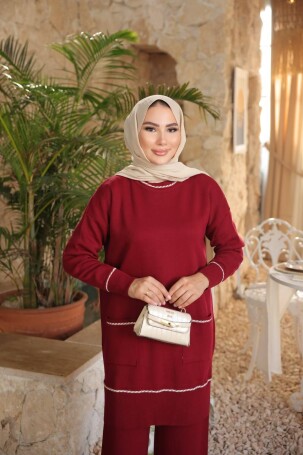 1072 TRİKO TAKIM KIRMIZI - 2
