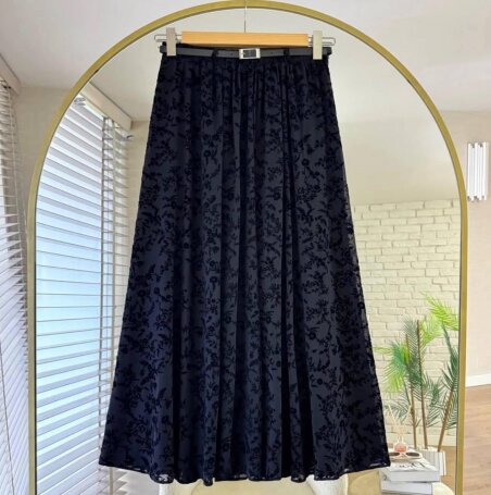 01 FLOK BASKI ASTARLI ETEK LACİVERT - MODA SZN