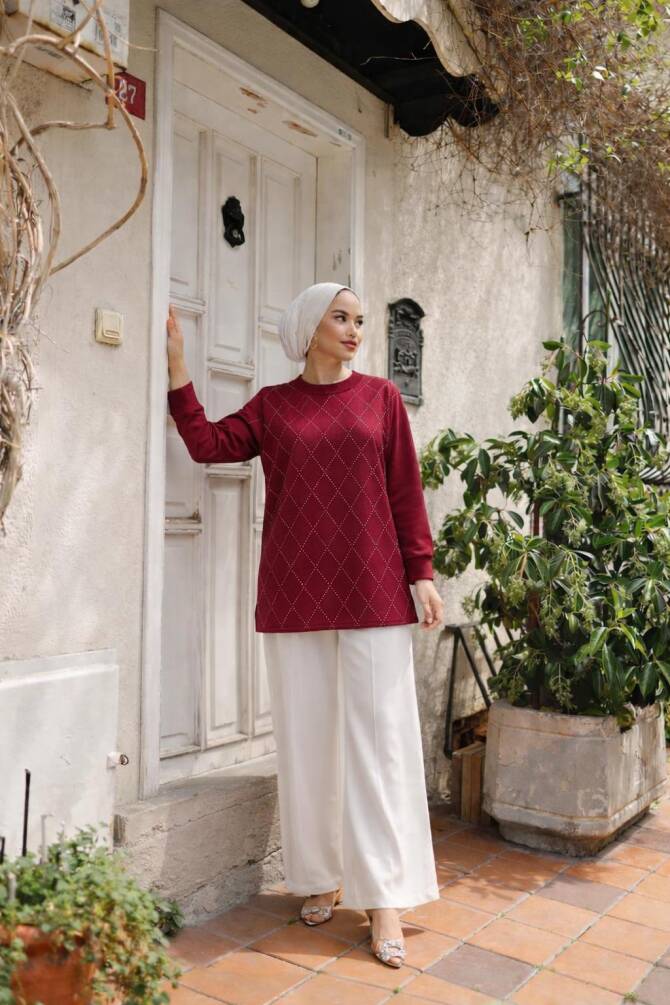 104 TAŞLI TONİK KIRMIZI - 1