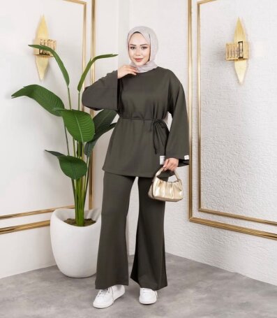 106 OYSHO KUMAŞ TAKIM YEŞİL - MODA SZN