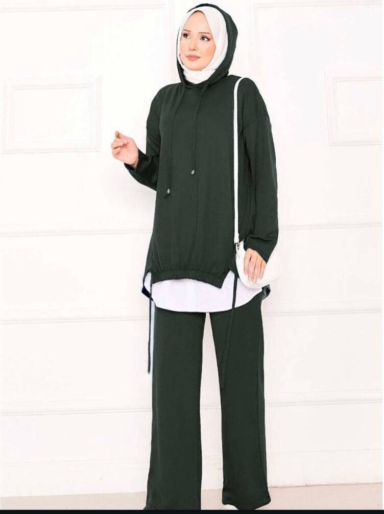 107 OYSHO KUMAŞ TAKIM YEŞİL - 1