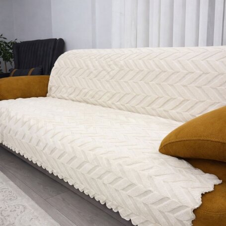 WELSOFT SÜNGERLİ ÇEKYAT ÖRTÜSÜ 170*210 CM BEJ - MODA SZN